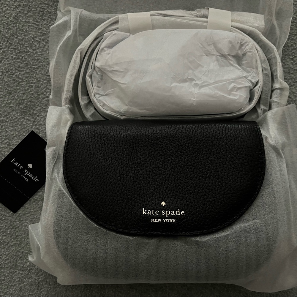 NEW Kate Spade black crossbody - small NWT Leila mini